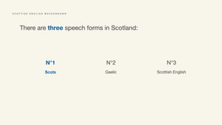Scottish English Power Point presentation pdf | PDF