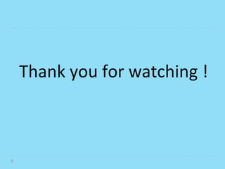 Thank you for watching !
 
