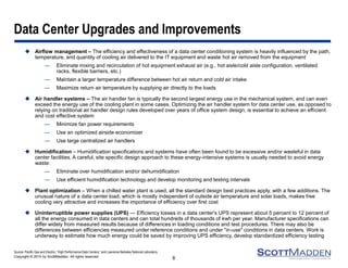Improvements in Data Center Management