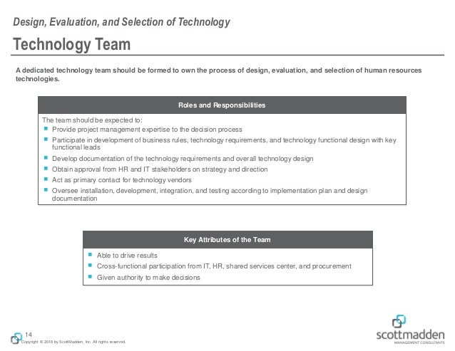 Technology For Hr Shared Services