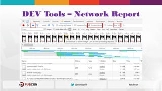 DEV Tools – Network Report
 