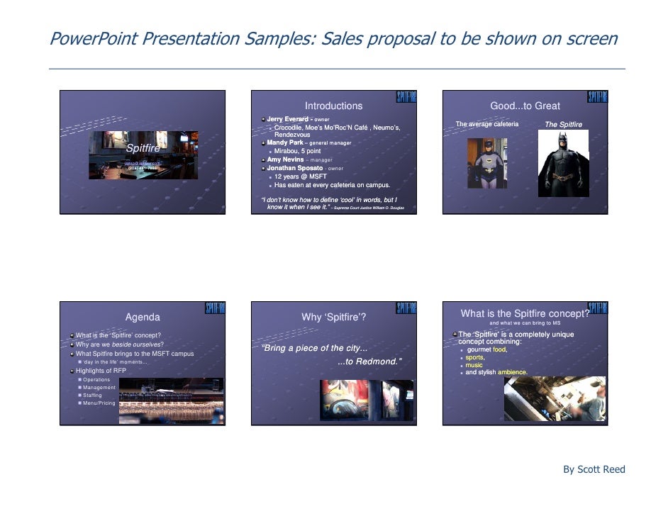 Sales Proposal Template Powerpoint