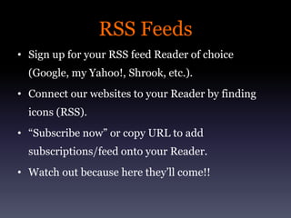 READERGoogle 	ReaderNewsGatorMy Yahoo!FeedDemonNetNewsWireSource: rssboard.org