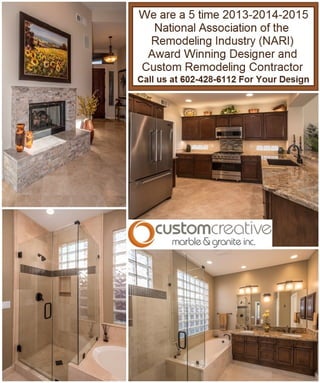 Scottsdale kitchens and bath cabinets Countertops stone fireplaces tile showers