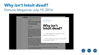 Scott Stonehocker, Intuit. How to build a culture of customer obsession ...