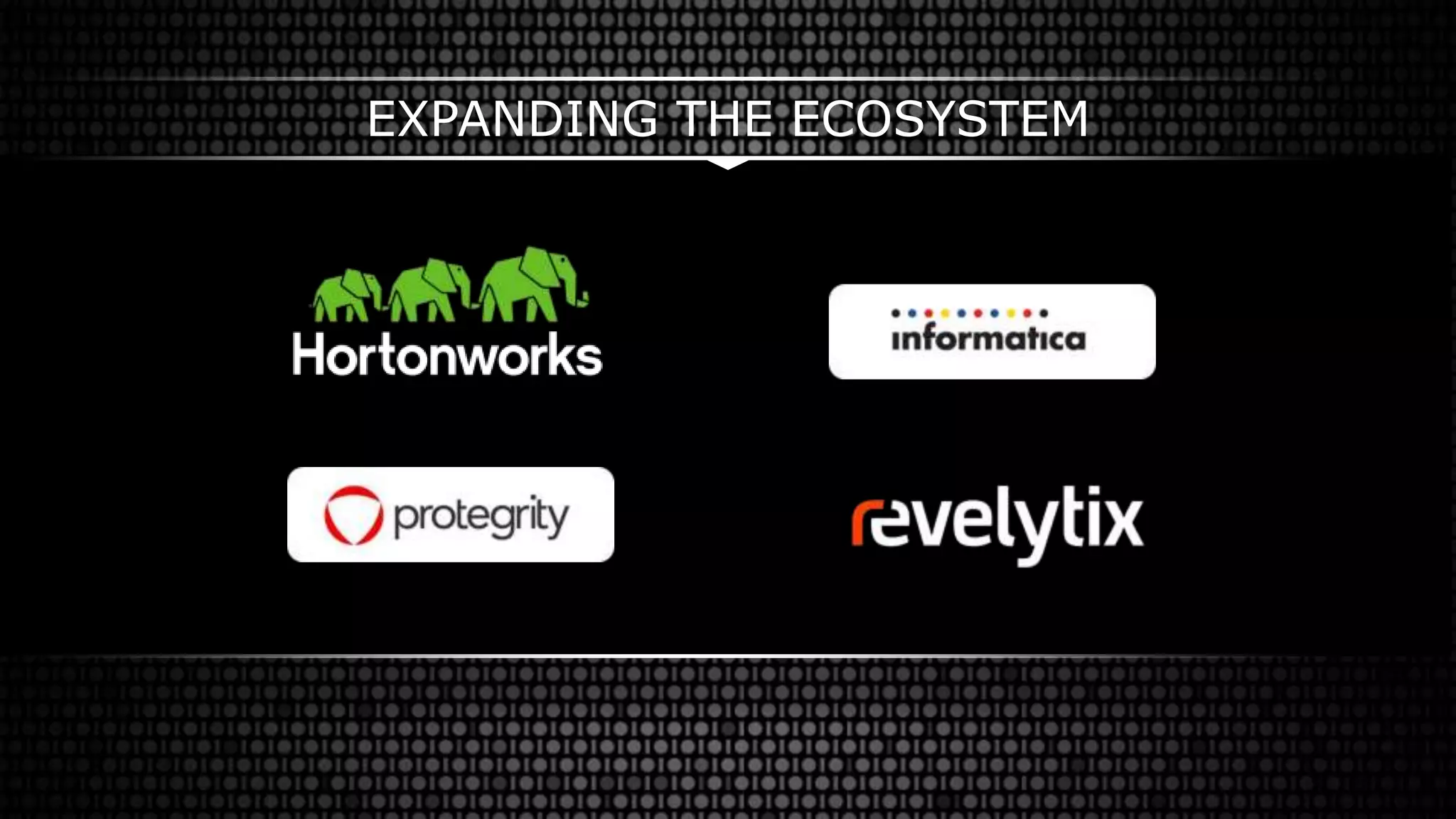 EXPANDING THE ECOSYSTEM
 