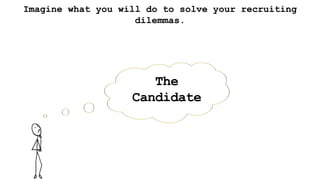 Imagine what you will do to solve your recruiting
dilemmas.
The
Candidate
 
