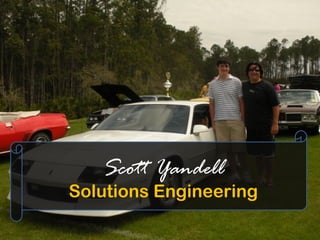 Scott Yandell
Solutions Engineering
 
