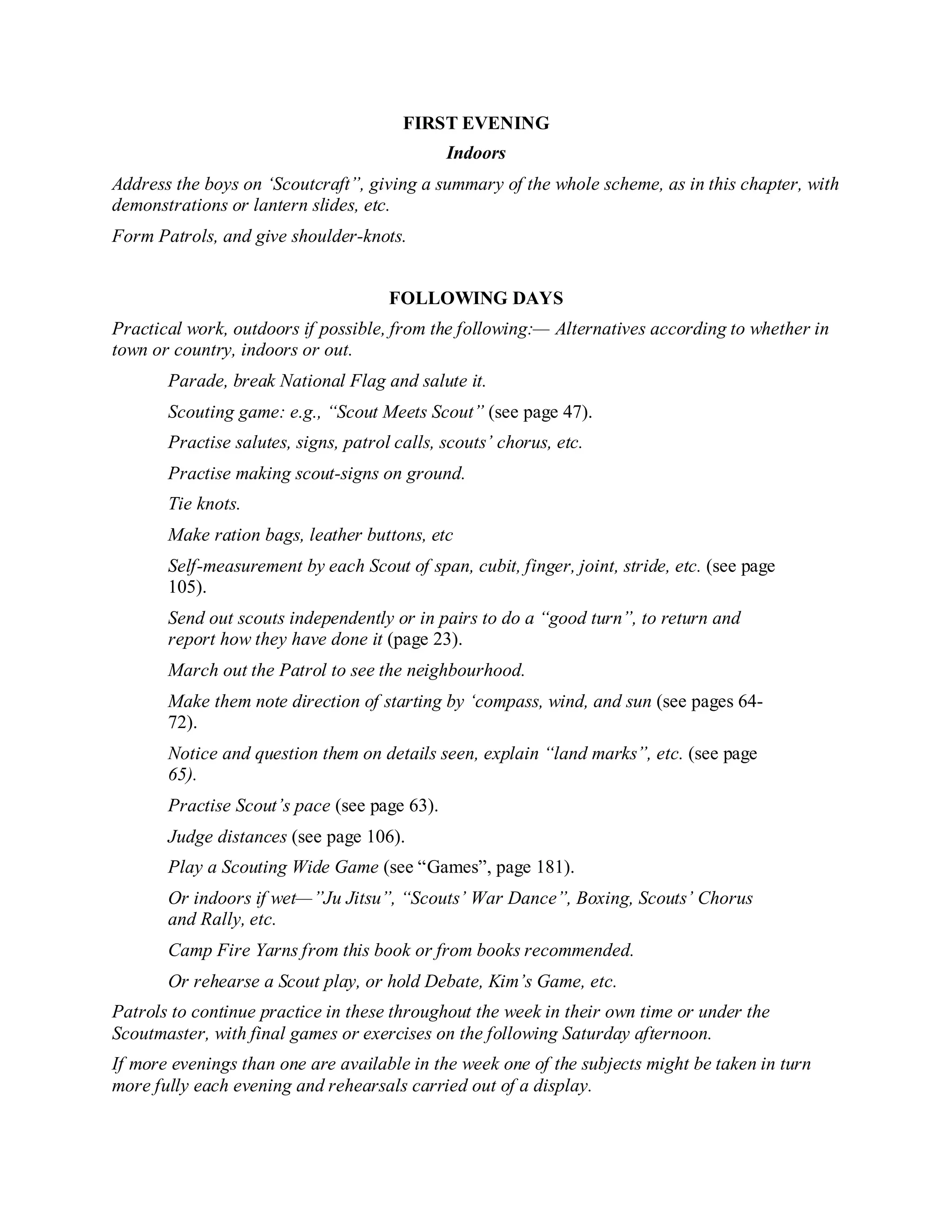 Scouting for boys | PDF