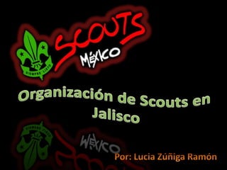 Organización de Scouts en  Jalisco Por: Lucia Zúñiga Ramón 