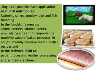 ACCEPTABILITY OF SCP AS A HUMAN FOOD AND ITS TOXICOLOGY CONCERNRaw materials used in production of SCP are the main safety hazard. 