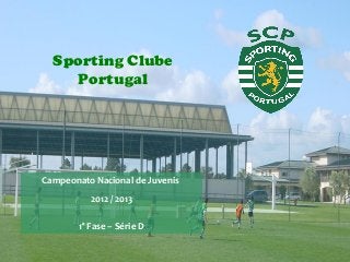 Sporting Clube
     Portugal




Campeonato Nacional de Juvenis
           2012 / 2013

        1ª Fase – Série D
 