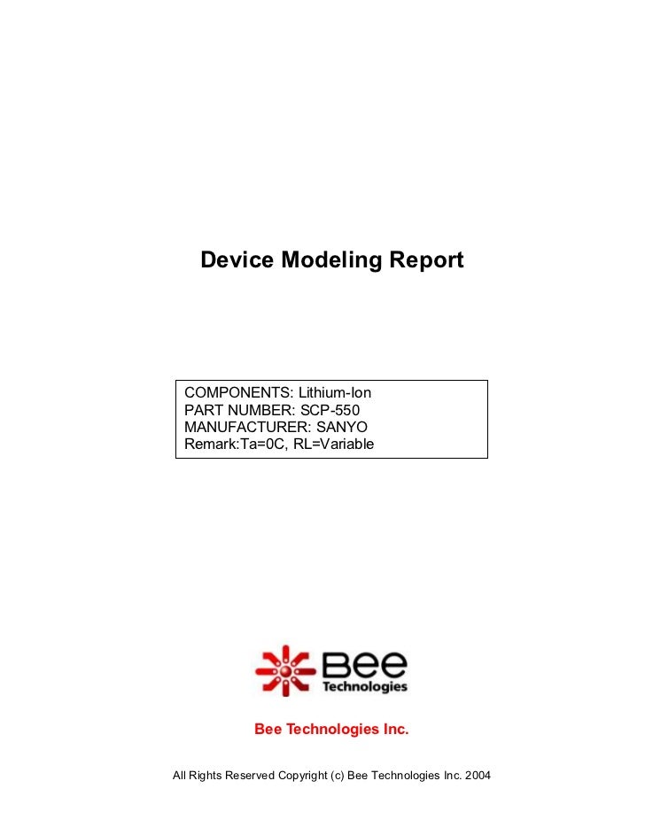 SPICE MODEL of SCP550_RL=Variable , TA=0degree in SPICE PARK