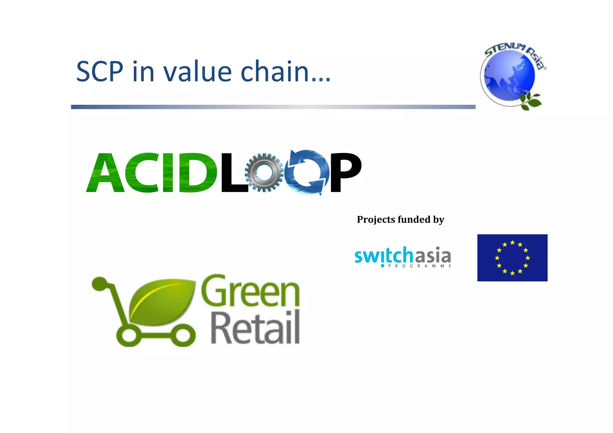 SCP	in	value	chain…		
	
	
	
	
	
Projects	funded	by
 