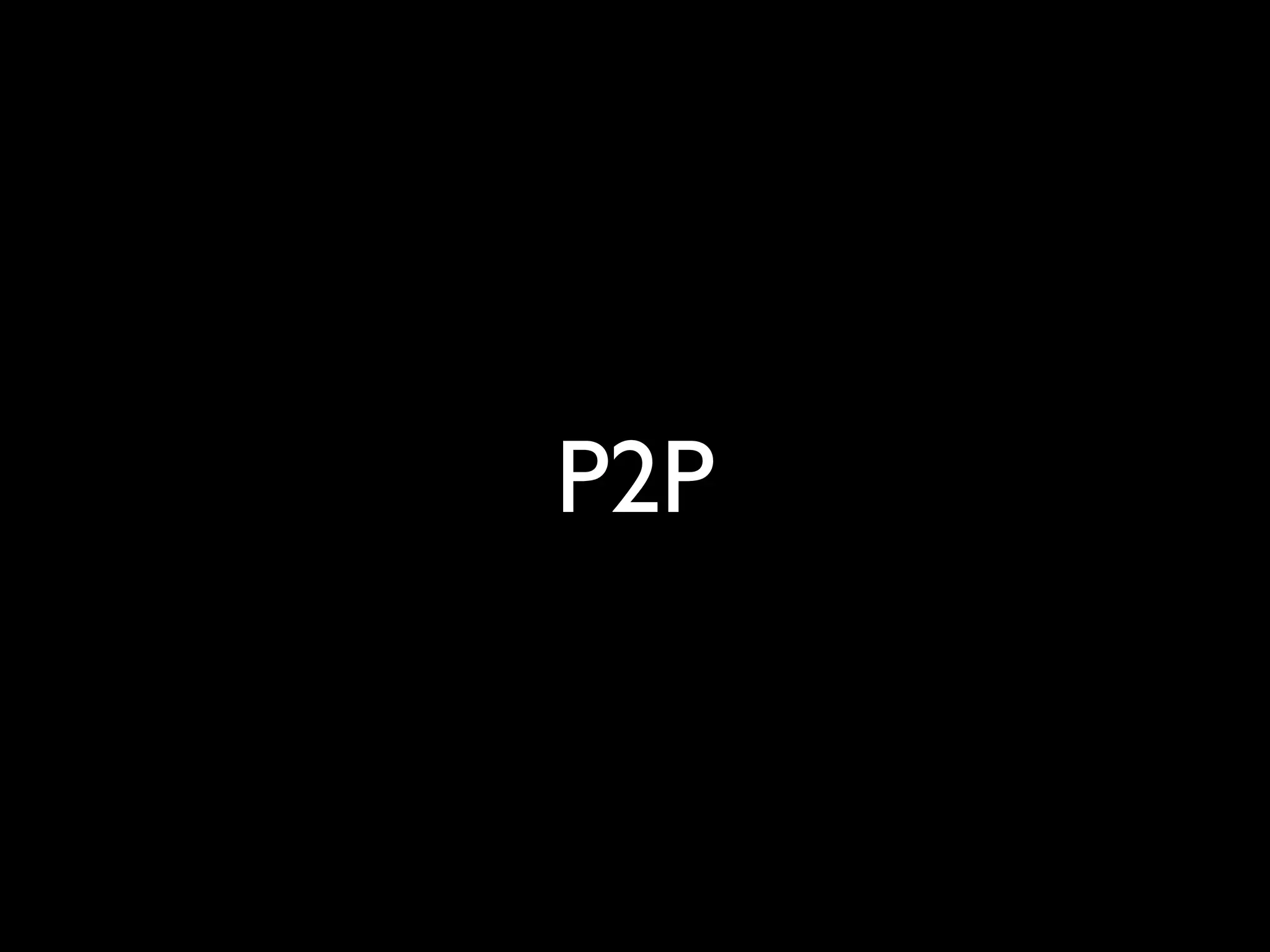P2P
 