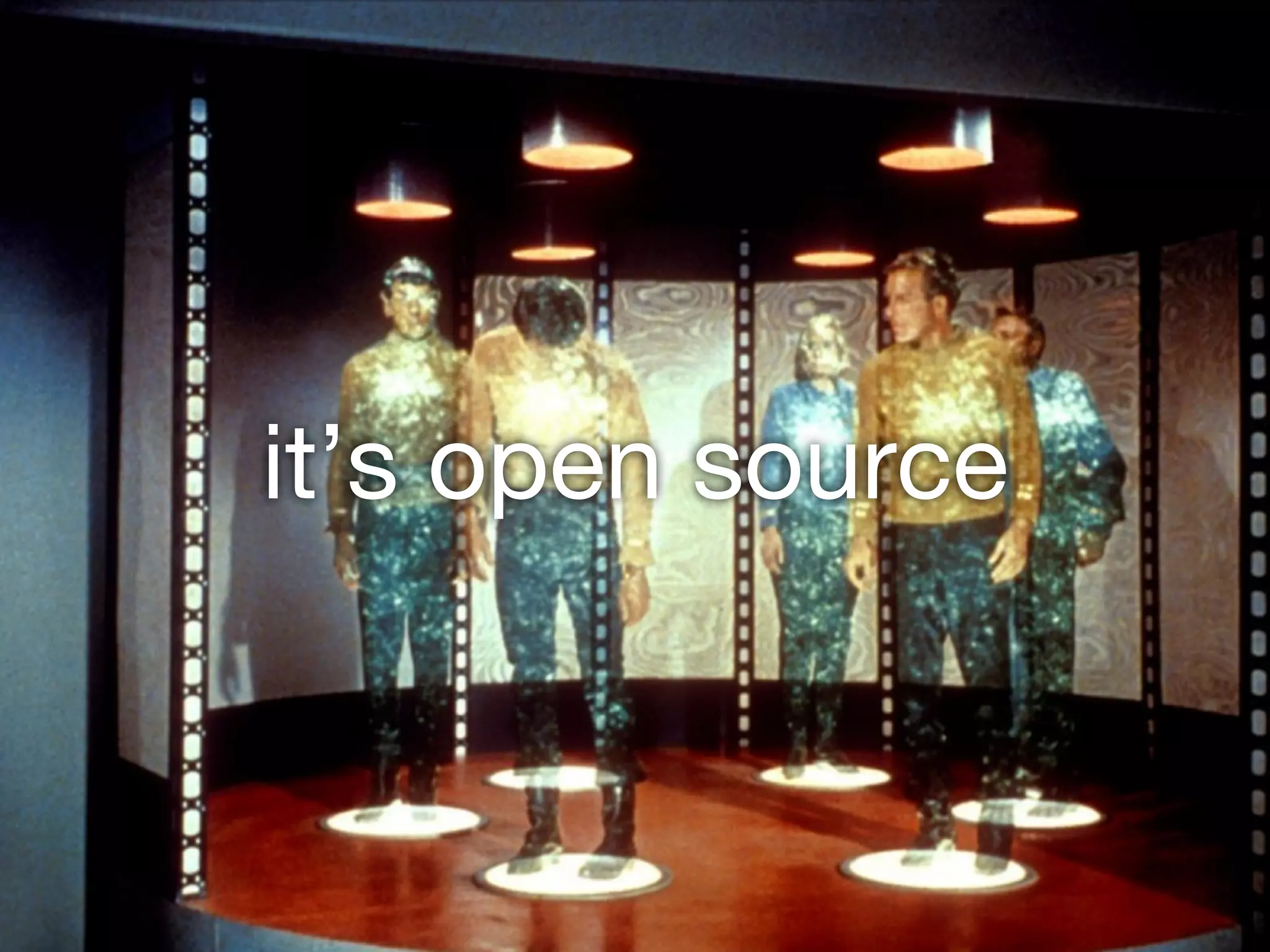 it’s open source
 