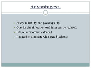 Surge current protection using super conductors | PPTX