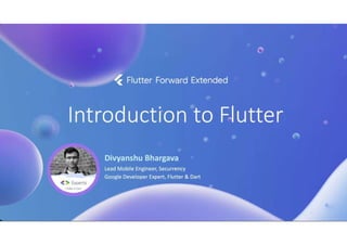 Introduction To Flutter
