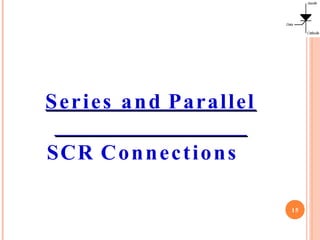SCR Silicon controlled rectifierSilicon controlled rectifier | PPT