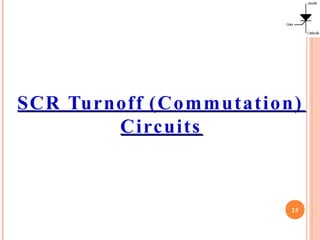 SCR Turnoff (Commutation)
Circuits
25
 