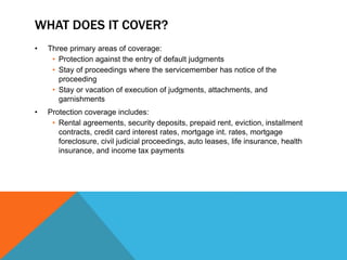 Scra Coverage SCRA | PPTX
