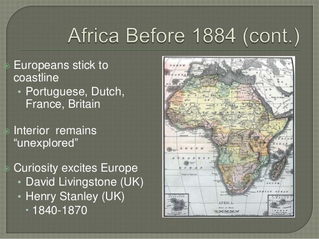 Scramble For Africa Berlin Conference