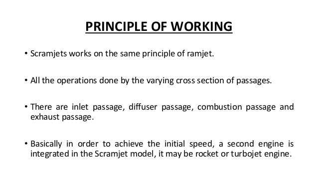 a brief intro to scramjet engines how a ramjet works