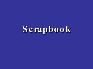Scrapbook 