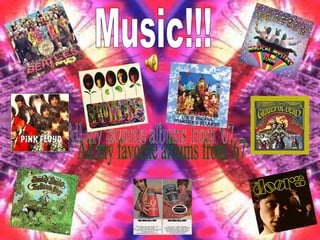 All my favorite albums from '67 Music!!! 