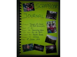 Scrapbook journal