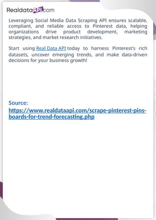 Scrape Pinterest Pins and Boards for Trend Forecasting.pptx