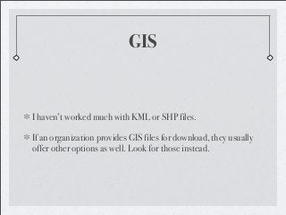 Scraping from the Web: An Overview That Does Not Contain Too Much Cussing