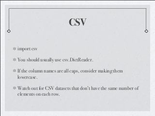 Scraping from the Web: An Overview That Does Not Contain Too Much Cussing