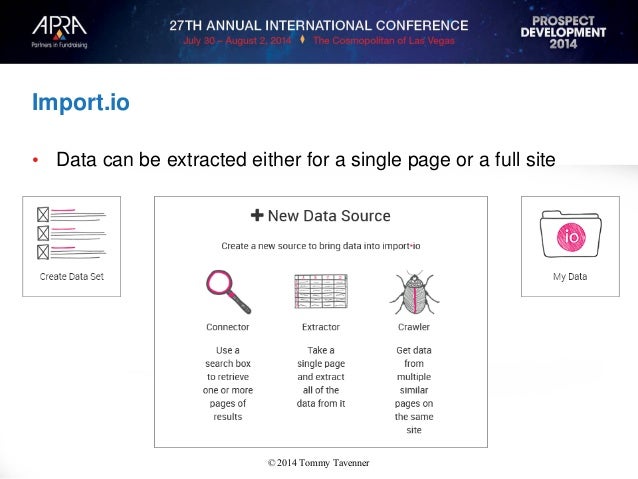 Scraping data from the web and documents