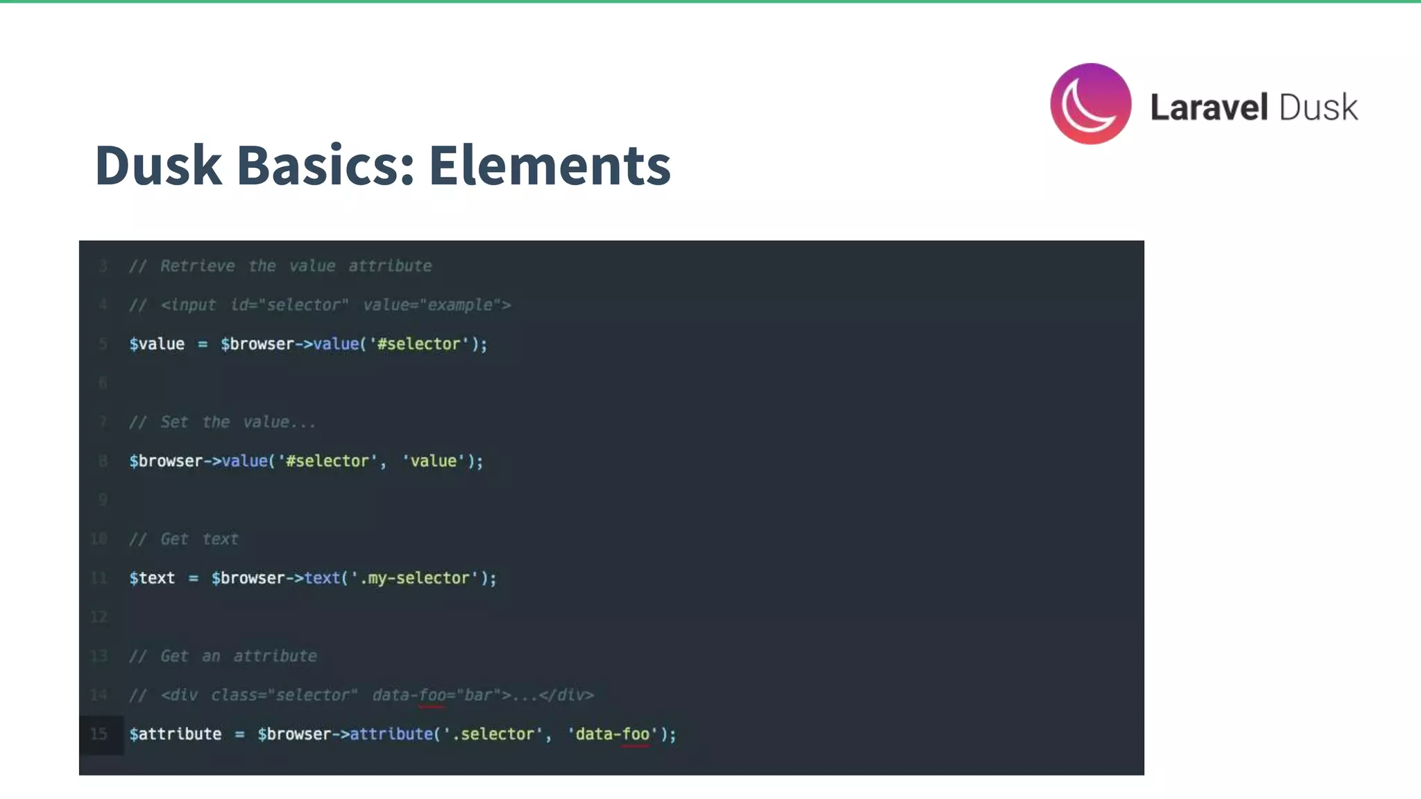 Dusk Basics: Elements 