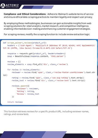 Scraping Walmart Prices With Python - A Comprehensive Guide in 2024.pdf ...