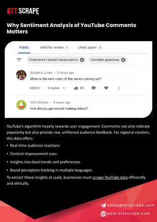 Scraping YouTube Comments for Sentiment Analysis in India’s Regional ...