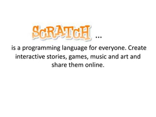 Scratch Basics | PPTX