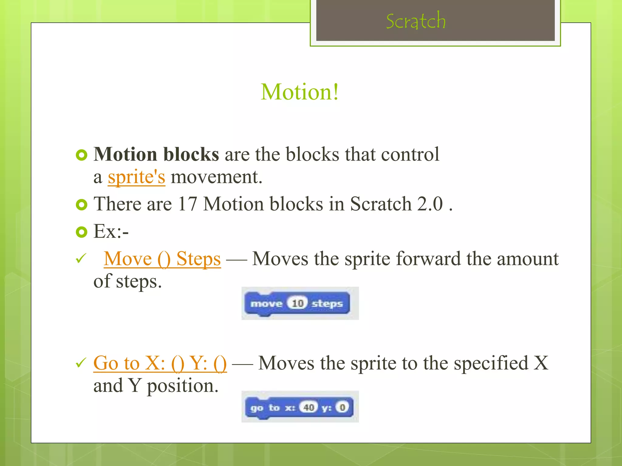Scratch | PPTX
