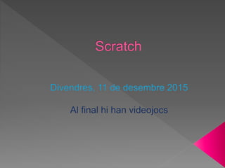 Scratch Scratch lo mejor