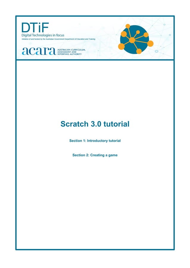 scratch-3-tutorial.pdf | Programming Languages | Computing
