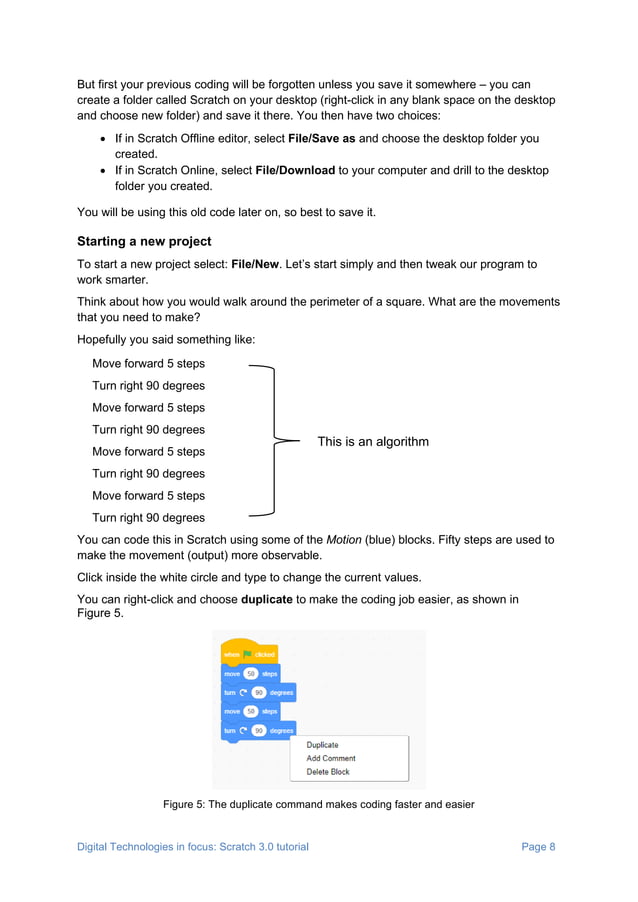 Scratch 3 tutorial pdf