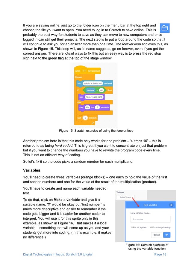 scratch-3-tutorial.pdf | Programming Languages | Computing