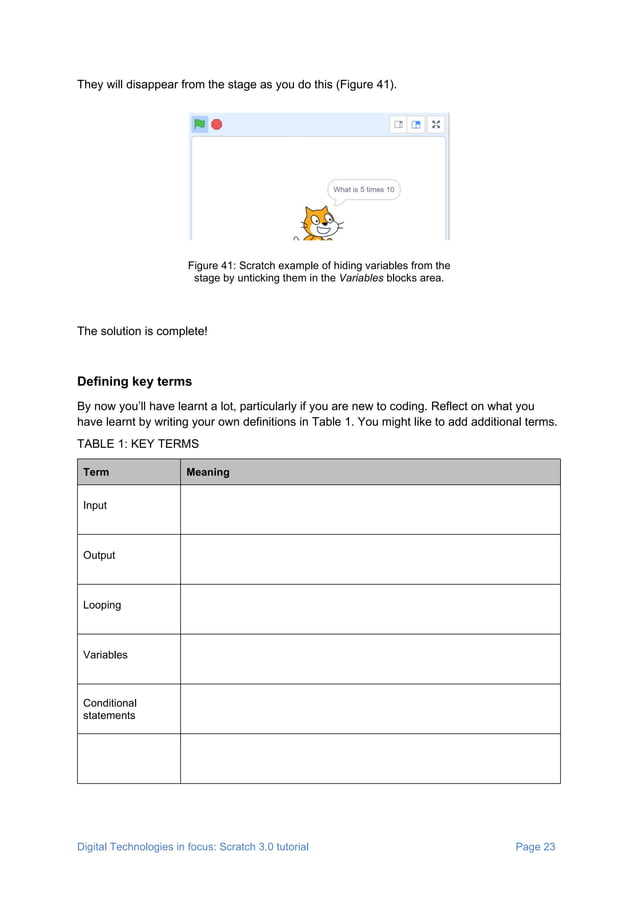 scratch-3-tutorial.pdf | Programming Languages | Computing