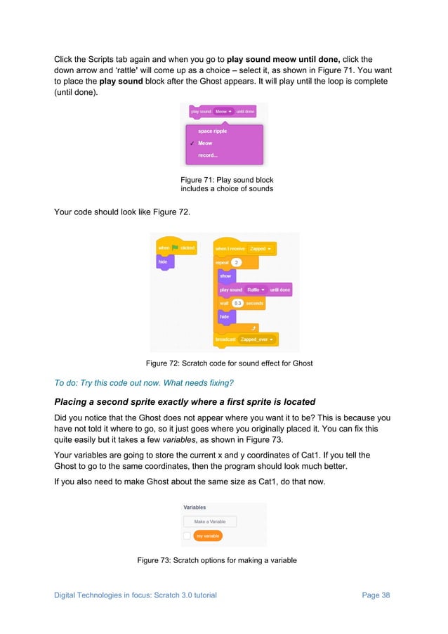 scratch-3-tutorial.pdf | Programming Languages | Computing