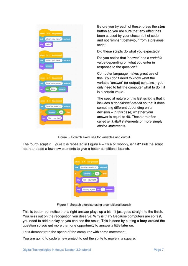 scratch-3-tutorial.pdf | Programming Languages | Computing