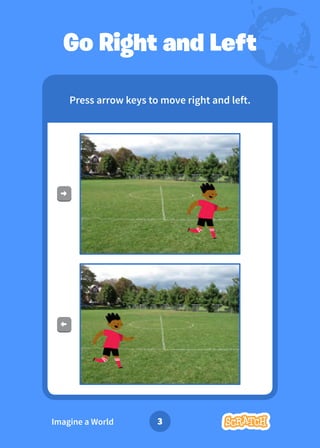 3
Imagine a World
Go Right and Left
Press arrow keys to move right and left.
 