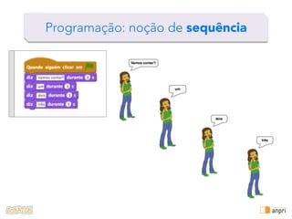 !
Programação: noção de ordem
 