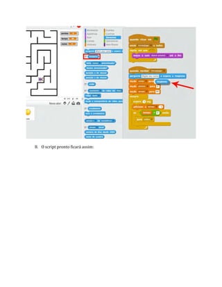 8. O script pronto ficará assim:
 