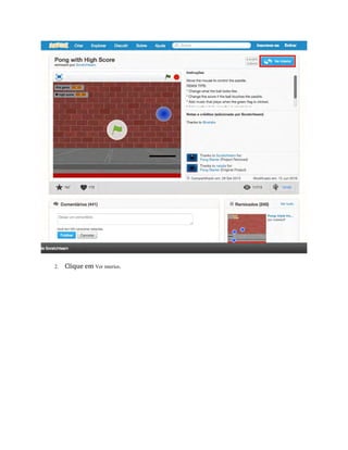 2. Clique em Ver interior.
 